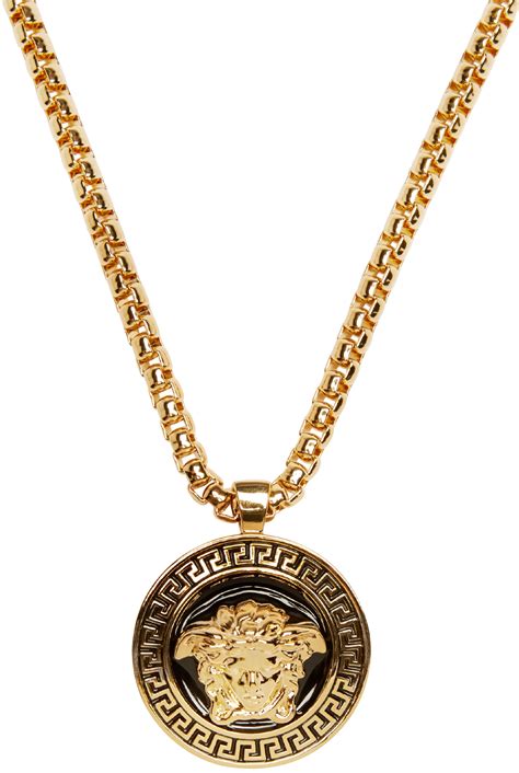 versace necklace real gold